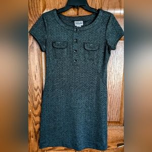 Vintage Robbie Bee Gray Knit Dress Size 4P